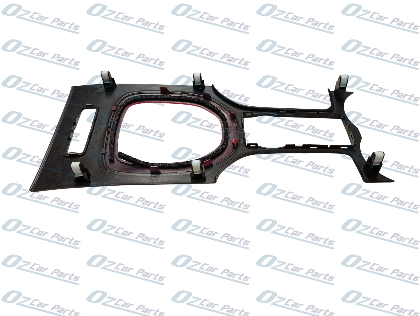 Gear Surround Centre Console Trim Shiny Black with Red Ring for Holden Commodore VE