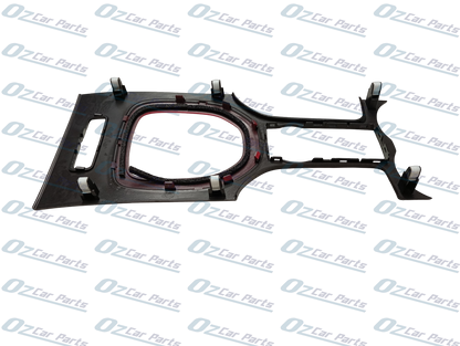 Gear Surround Centre Console Trim Shiny Black with Red Ring for Holden Commodore VE