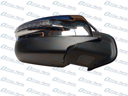 Driver Side Electric Door Mirror with LED Blinker Chrome 7 Pin for Ford Ranger PJ PK 06-11