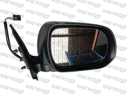 Driver Side Electric Door Mirror with Blinker Chrome 5 Pin for Toyota Hilux 11-15