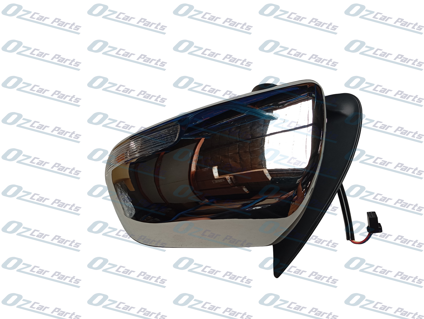 Passenger Side Electric Door Mirror with Blinker Chrome 5 Pin for Toyota Hilux 11-15