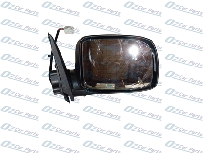 Driver Side Door Mirror with Indicator Black 6 Pin for Holden Rodeo RA 03-08 Isuzu D-Max 6-12