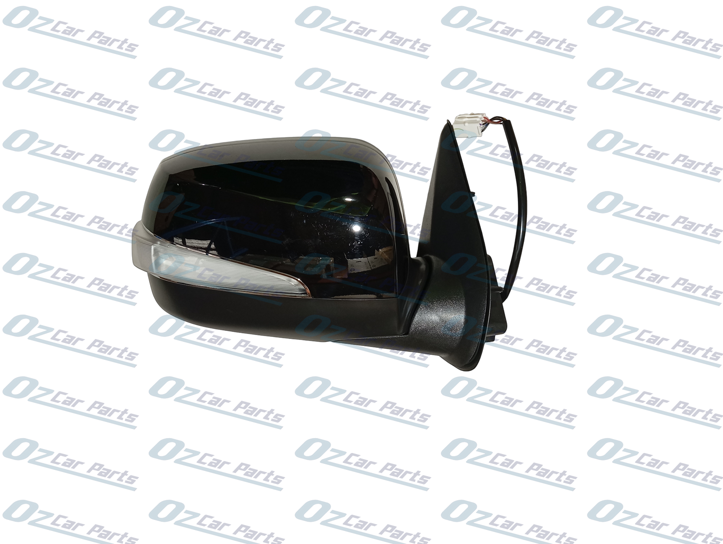 Driver Side Door Mirror with Indicator Black 6 Pin for Holden Rodeo RA 03-08 Isuzu D-Max 6-12