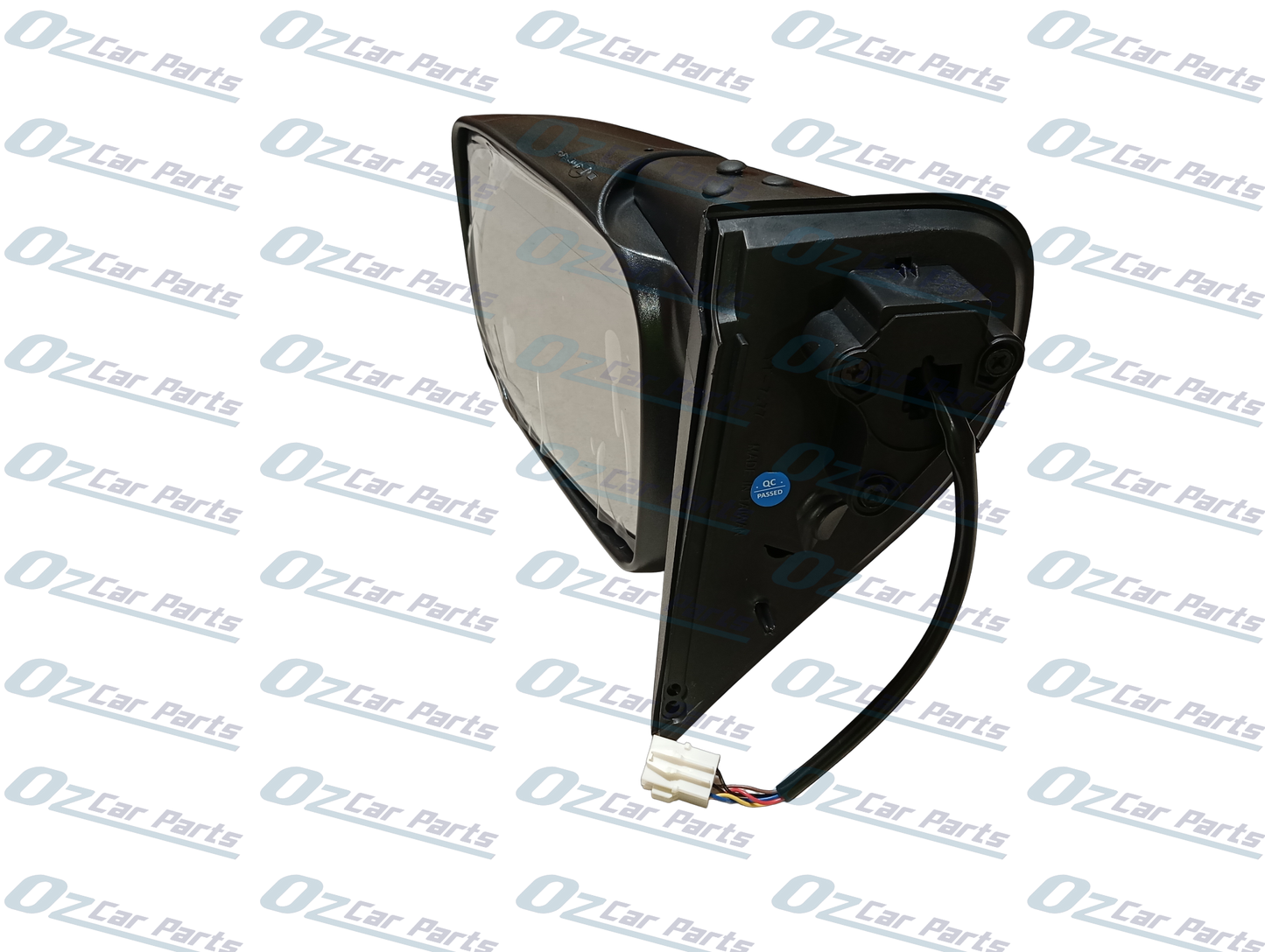 Driver Side Door Mirror with Indicator Black 6 Pin for Holden Rodeo RA 03-08 Isuzu D-Max 6-12