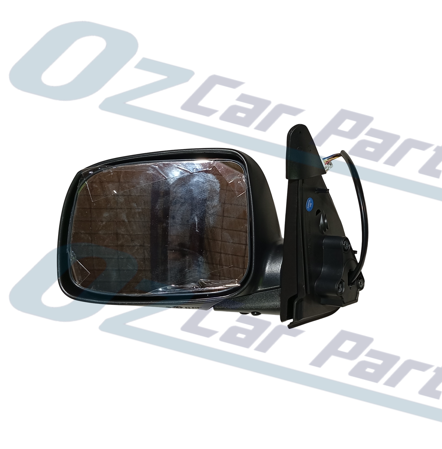 Passenger Side Door Mirror with Indicator Black 6 Pin for Holden Rodeo RA 03-08 Isuzu D-Max 6-12