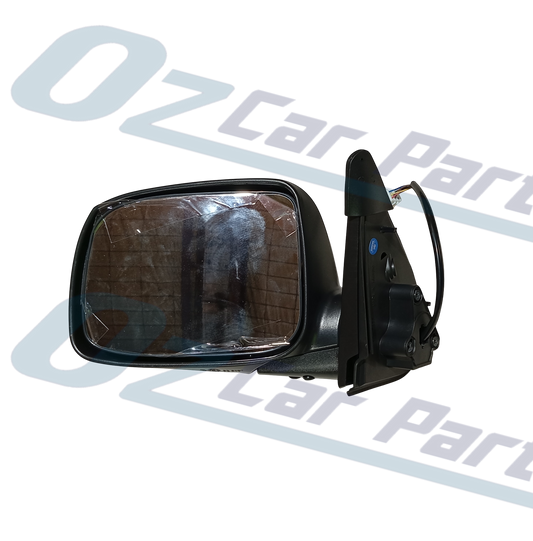 Passenger Side Door Mirror with Indicator Black 6 Pin for Holden Rodeo RA 03-08 Isuzu D-Max 6-12