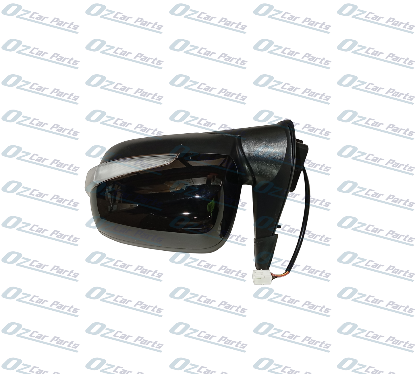 Passenger Side Door Mirror with Indicator Black 6 Pin for Holden Rodeo RA 03-08 Isuzu D-Max 6-12