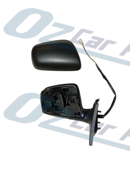 Driver Side Electric Door Mirror Black 3 Pin for Toyota Yaris Hatchback 05 - 13