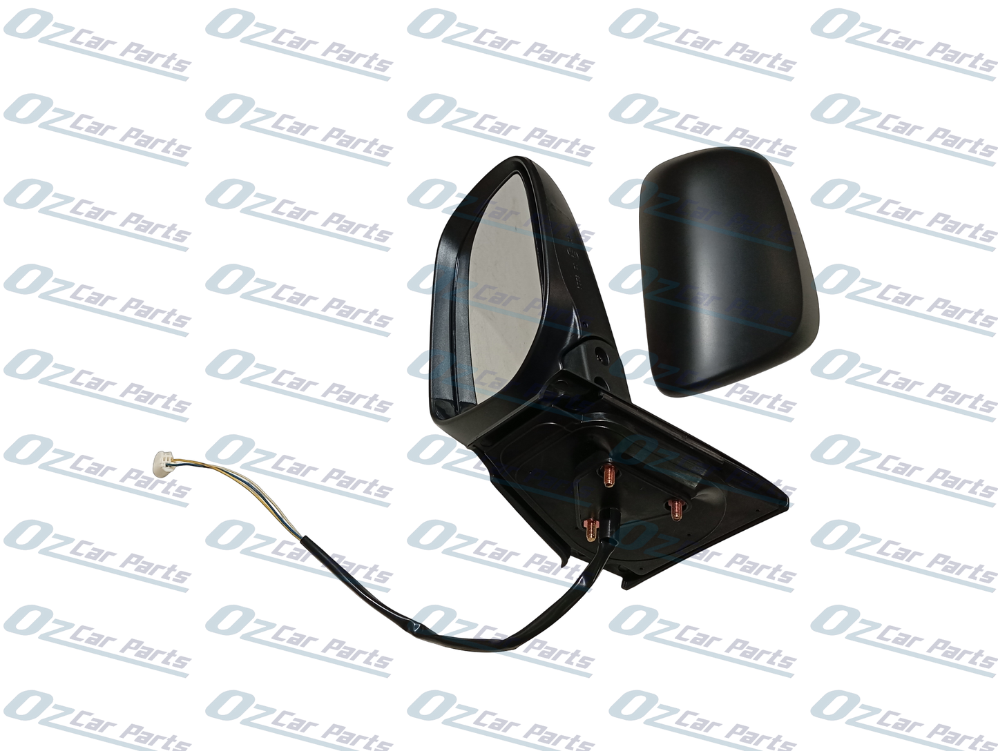 Driver Side Electric Door Mirror Black 3 Pin for Toyota Yaris Hatchback 05 - 13