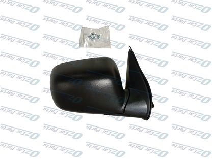 Driver Side Manual Door Mirror Black for Holden Colorado RC 08-12 Rodeo RA 03-08