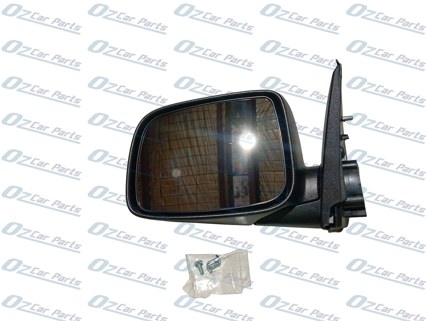 Passenger Side Manual Door Mirror Black for Holden Colorado RC 08-12 Rodeo RA 03-08