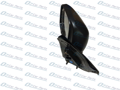 Passenger Side Manual Door Mirror Black for Mitsubishi Triton ML MN 06-15