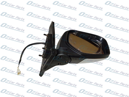 Driver Side Door Mirror Chrome 3 Pin for Mitsubishi Triton ML MN 06-15