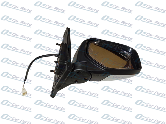 Driver Side Door Mirror Chrome 3 Pin for Mitsubishi Triton ML MN 06-15