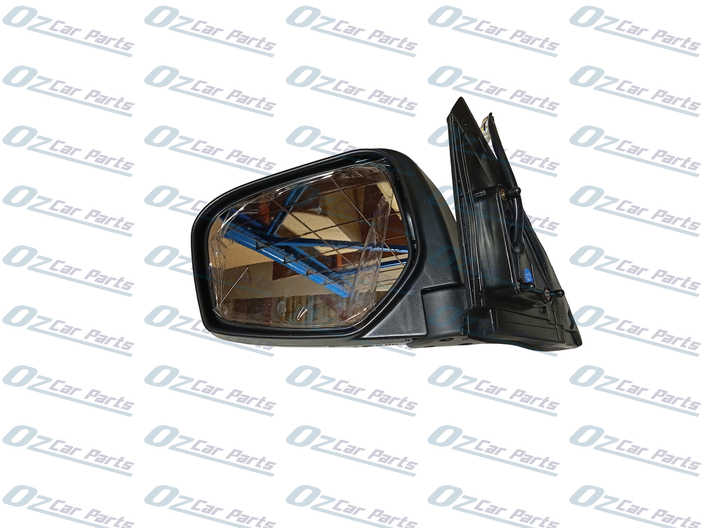 Passenger Side Door Mirror Chrome 3 Pin for Mitsubishi Triton ML MN 06-15