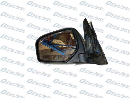 Passenger Side Door Mirror Chrome 3 Pin for Mitsubishi Triton ML MN 06-15