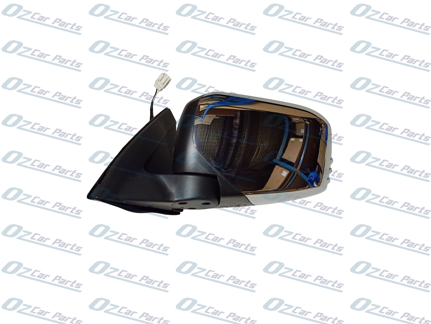 Passenger Side Door Mirror Chrome 3 Pin for Mitsubishi Triton ML MN 06-15
