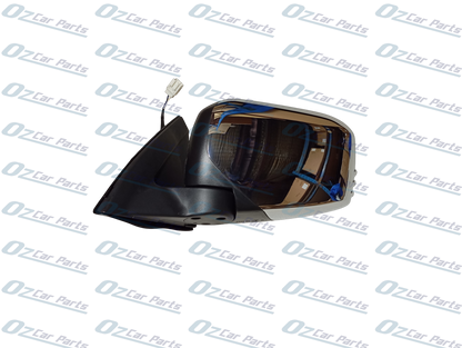 Passenger Side Door Mirror Chrome 3 Pin for Mitsubishi Triton ML MN 06-15