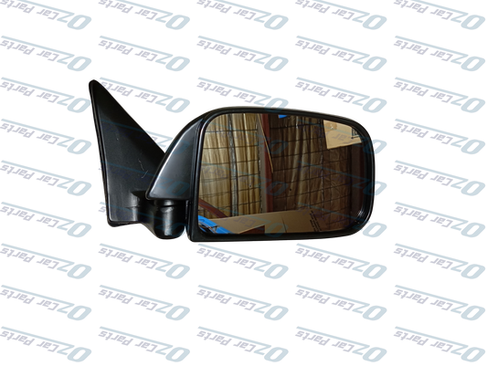 Driver Side Manual Door Mirror Black for Toyota Hilux RN85 RN100 89-97