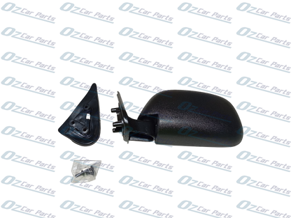Passenger Side Electric Door Mirror Black 5 Pin for Volkswagen Golf MK4 97 - 04