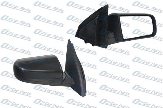 Driver Side Door Mirror Black for Holden Commodore VY VZ 02-07