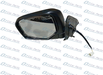 Passenger Side Electric Door Mirror Black 3 Pin for Mitsubishi Triton ML MN 06-15