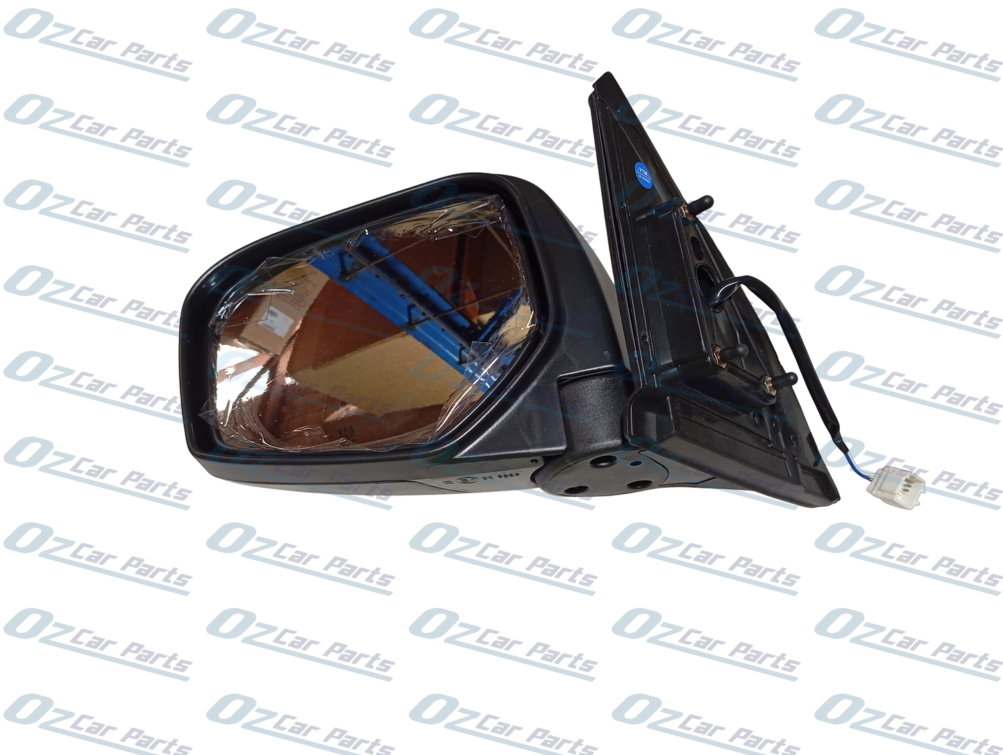 Passenger Side Electric Door Mirror Black 3 Pin for Mitsubishi Triton ML MN 06-15