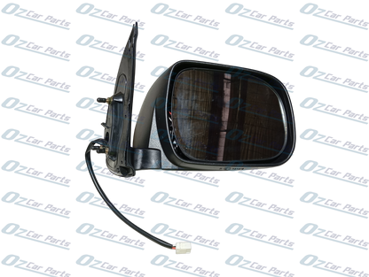Driver Side Electric Door Mirror Chrome 3 Pin for Toyota Hilux SR SR5 Workmate 05-10