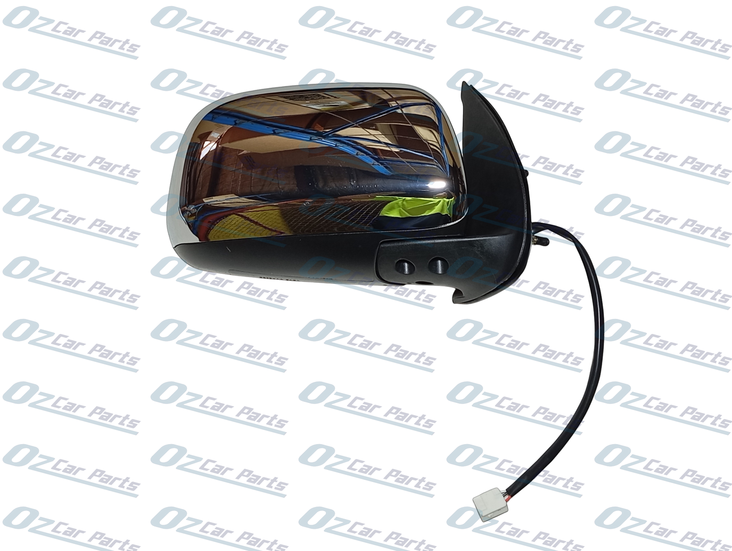 Driver Side Electric Door Mirror Chrome 3 Pin for Toyota Hilux SR SR5 Workmate 05-10