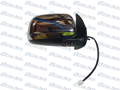 Driver Side Electric Door Mirror Chrome 3 Pin for Toyota Hilux SR SR5 Workmate 05-10