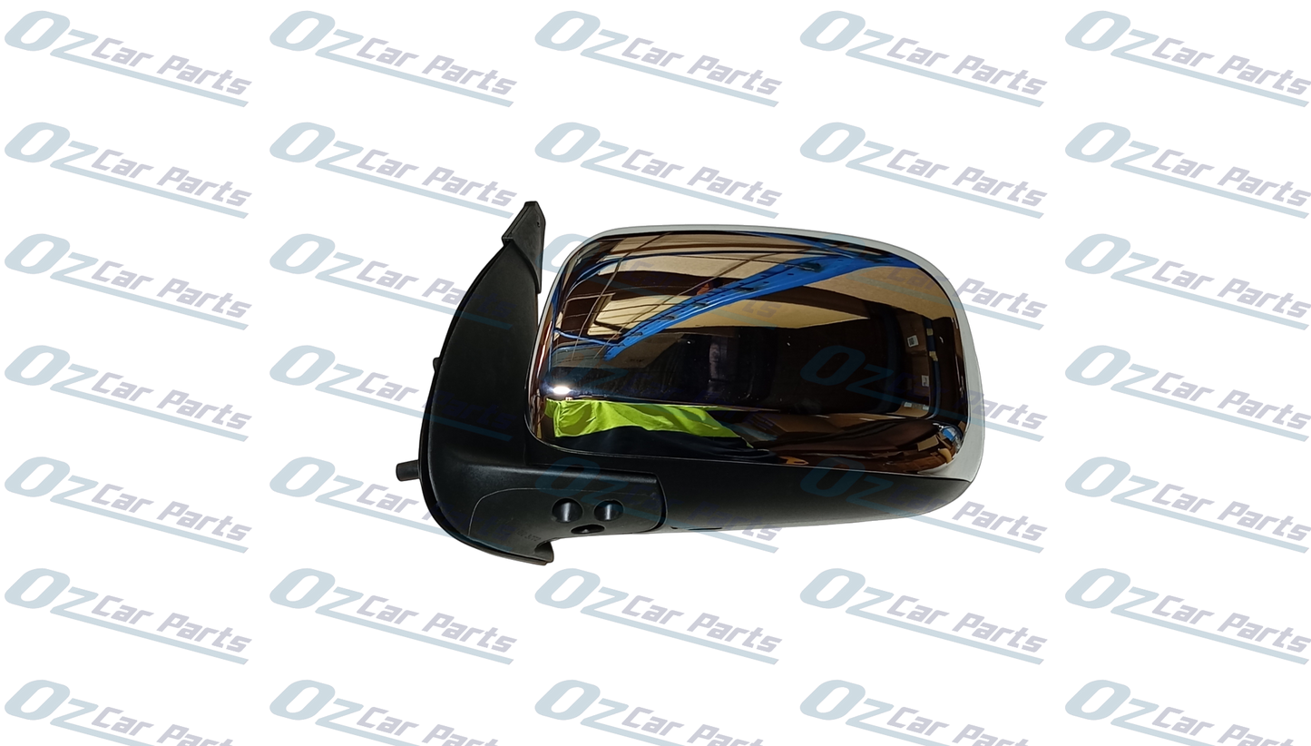 Passenger Side Manual Door Mirror Chrome for Toyota Hilux 04-15