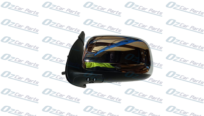 Passenger Side Manual Door Mirror Chrome for Toyota Hilux 04-15