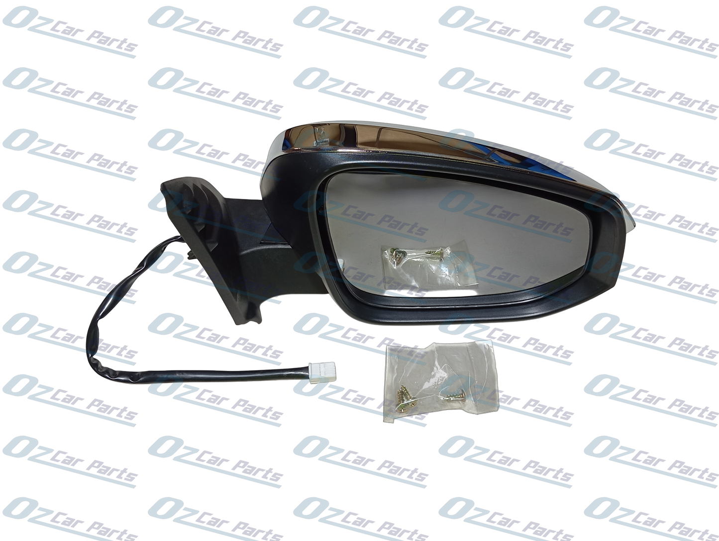 Driver Side Door Mirror Chrome 7 Pin for Toyota Hilux 15-On