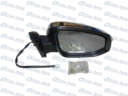 Driver Side Door Mirror Chrome 7 Pin for Toyota Hilux 15-On