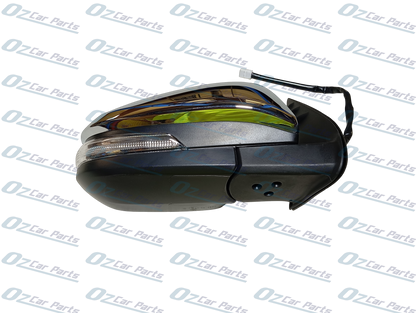 Driver Side Door Mirror Chrome 7 Pin for Toyota Hilux 15-On