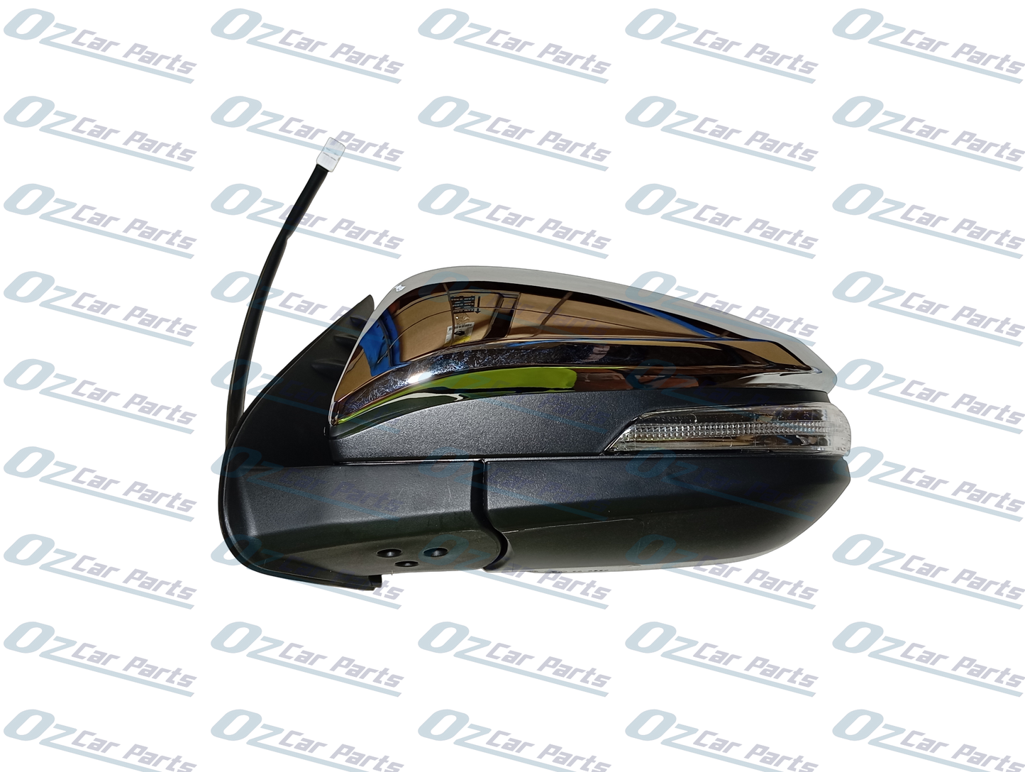 Passenger Side Door Mirror Chrome 7 Pin for Toyota Hilux 15-On