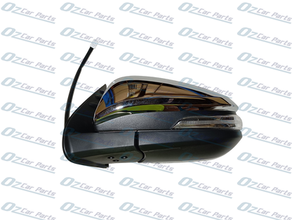 Passenger Side Door Mirror Chrome 7 Pin for Toyota Hilux 15-On