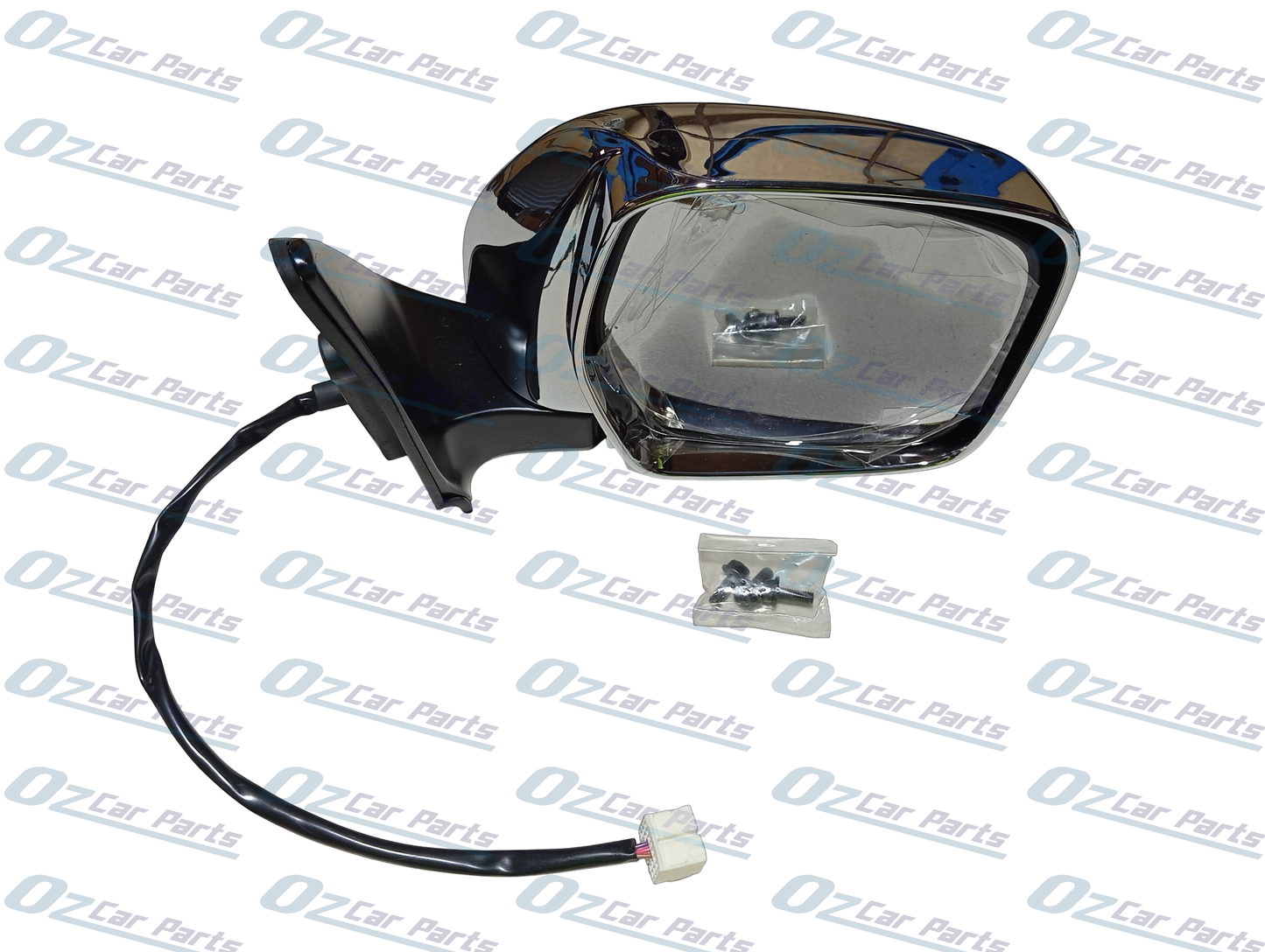 Driver Side Door Mirror Chrome 3 Pin for Toyota Landcruiser 100 98-07