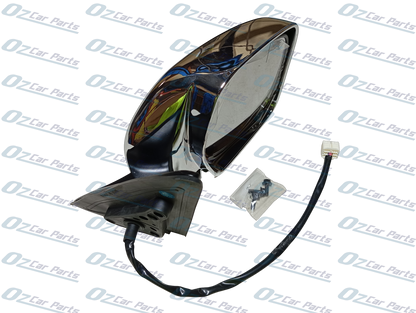 Driver Side Door Mirror Chrome 3 Pin for Toyota Landcruiser 100 98-07