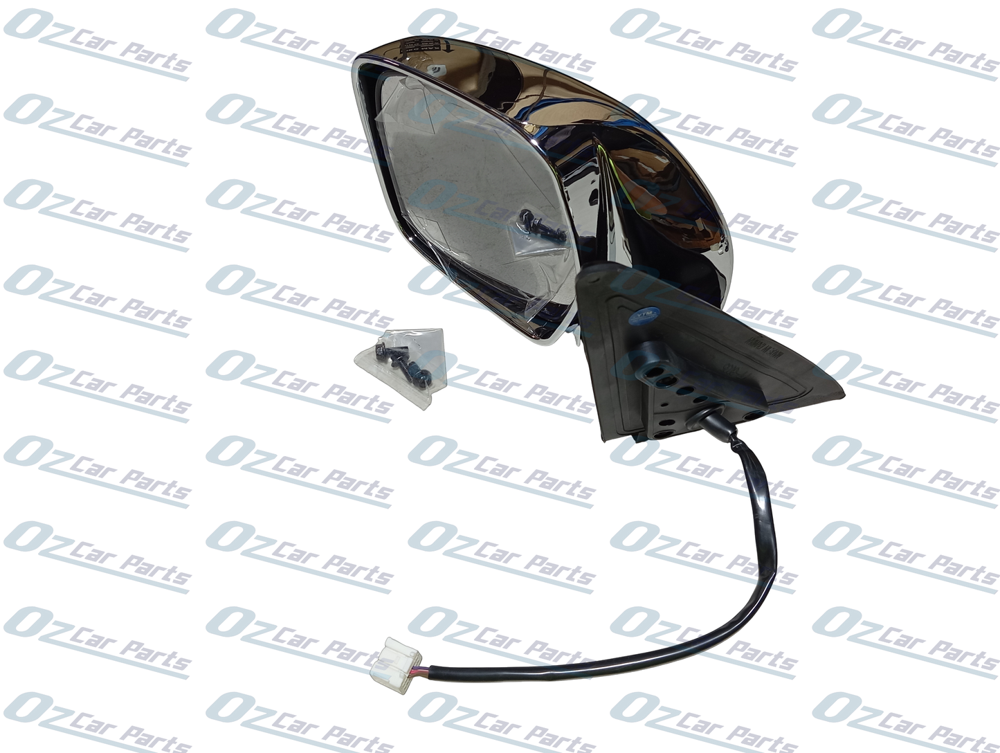 Passenger Side Door Mirror Chrome 3 Pin for Toyota Landcruiser 100 98-07