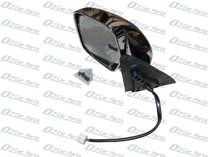 Passenger Side Door Mirror Chrome 3 Pin for Toyota Landcruiser 100 98-07