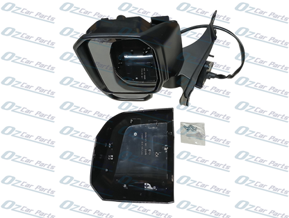 Passenger Side Twin Glass Door Mirror 9 Pin for Toyota Hiace 19-On