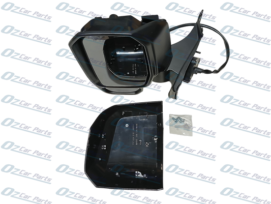 Passenger Side Twin Glass Door Mirror 9 Pin for Toyota Hiace 19-On