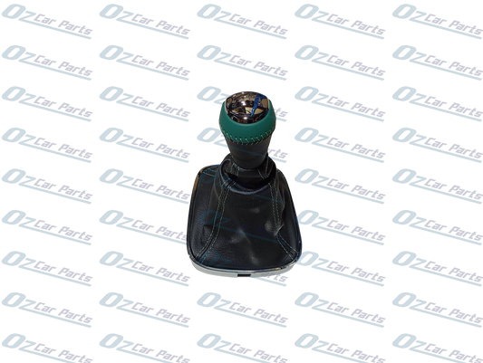 Manual Gear Knob Complete Green for Holden Commodore VF V6
