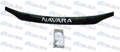 Bonnet Protector Smoked Genuine for Nissan Navara D22