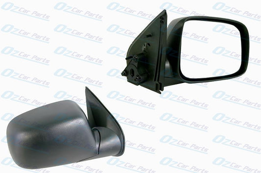 Driver Side Manual Door Mirror Black for Holden Colorado RC 08-12 Rodeo RA 03-08