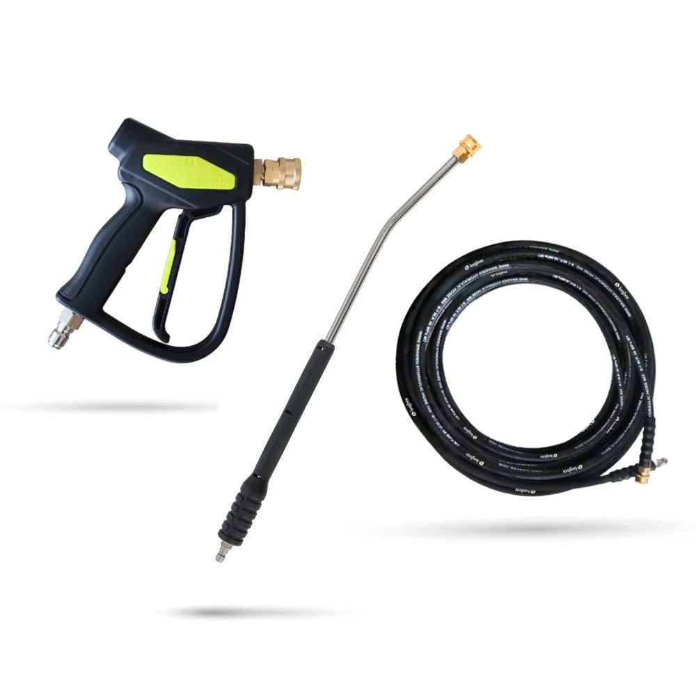 BigBoi WashR Tradie Bundle with Pressure Washer Unit + Hose Kit + Foam Cannon