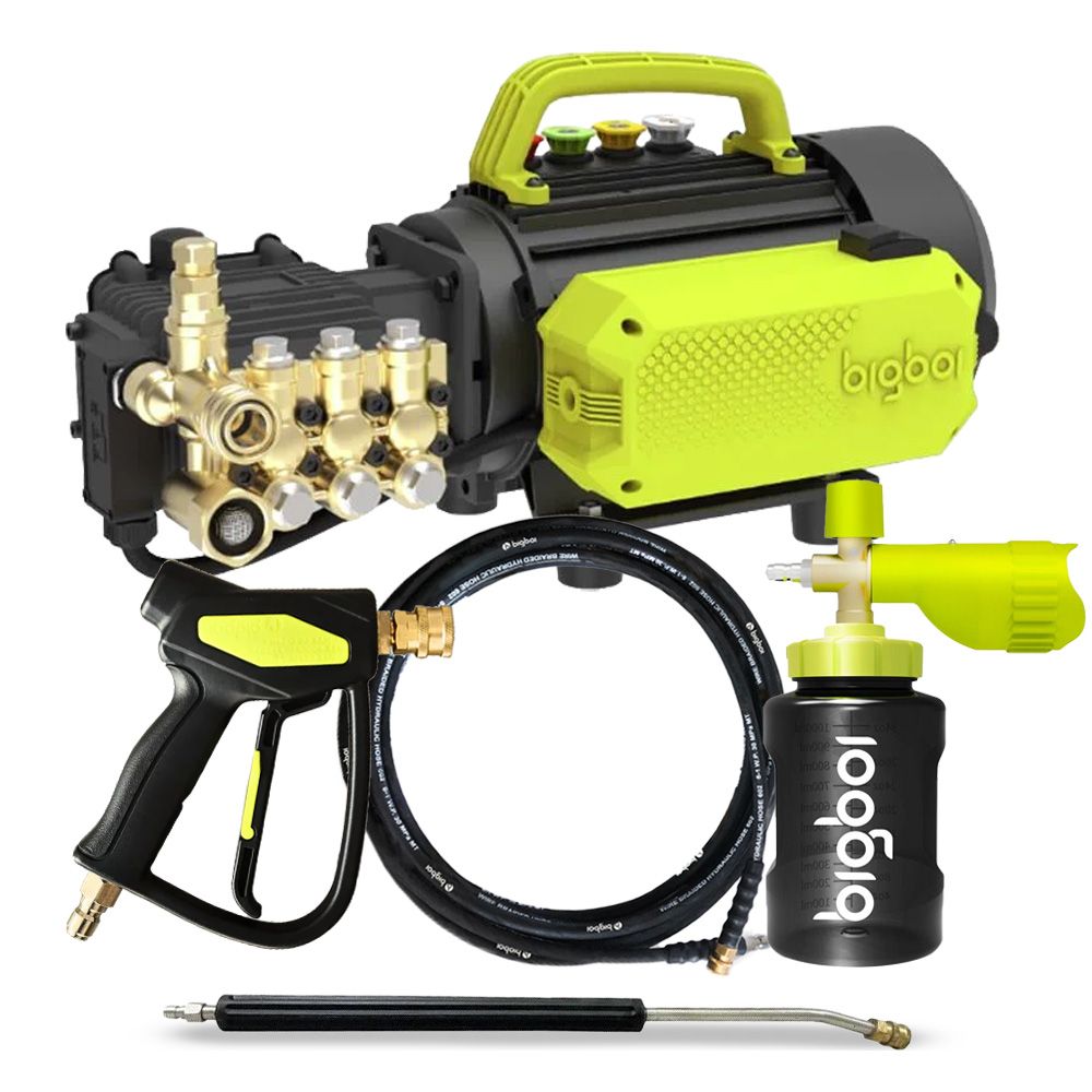 BigBoi WashR Tradie Bundle with Pressure Washer Unit + Hose Kit + Foam Cannon