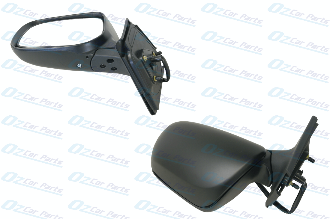 Passenger Side Electric Door Mirror Black 3 Pin for Toyota Yaris Hatchback 05 - 13