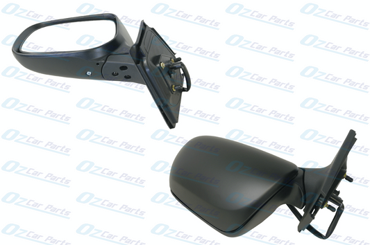 Passenger Side Electric Door Mirror Black 3 Pin for Toyota Yaris Hatchback 05 - 13